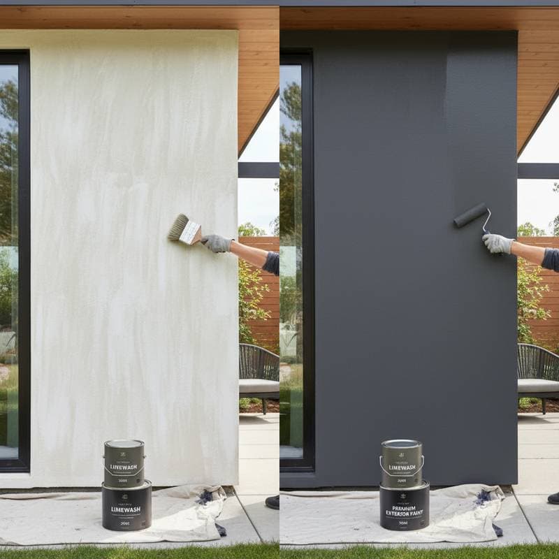 Featured image for Lime Wash Costs $1,500 Less But Needs More Coats