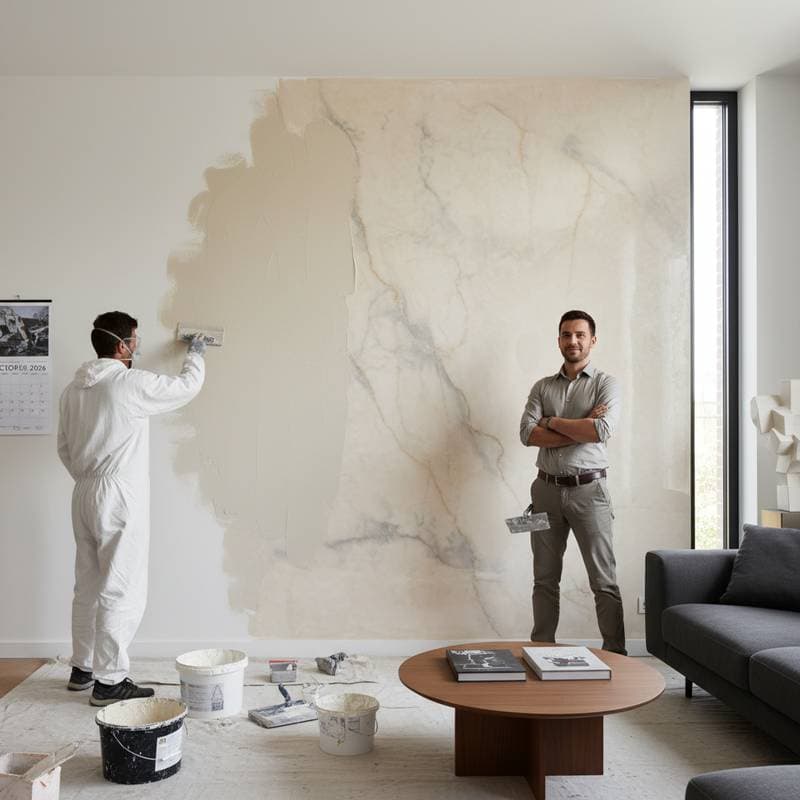 Featured image for Venetian Plaster Costs: When DIY Saves vs. Hiring Pros