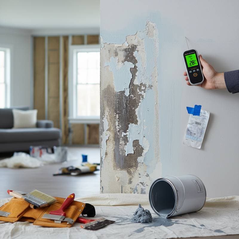 Image for Why Moisture Testing Prevents $800+ Paint Failures