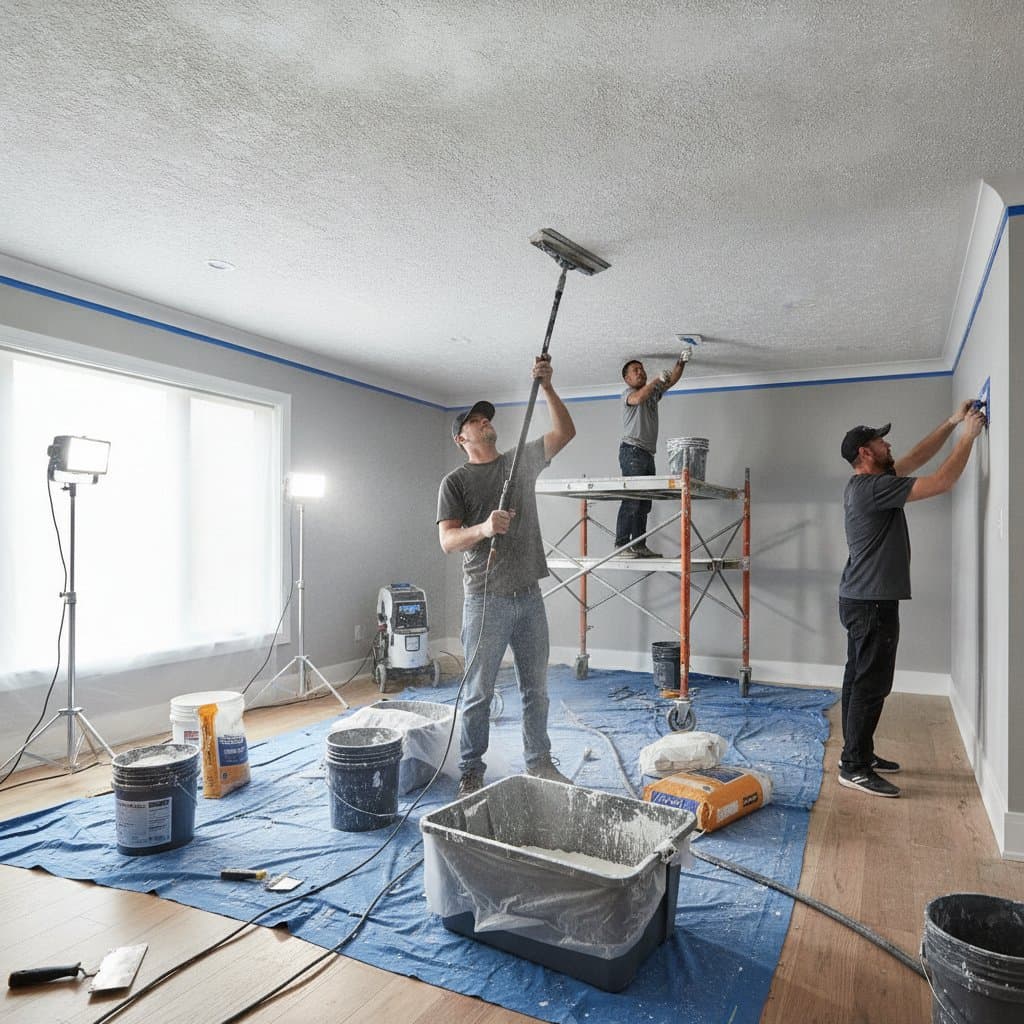Image for Why Textured Ceilings Cost $800 More in Quotes