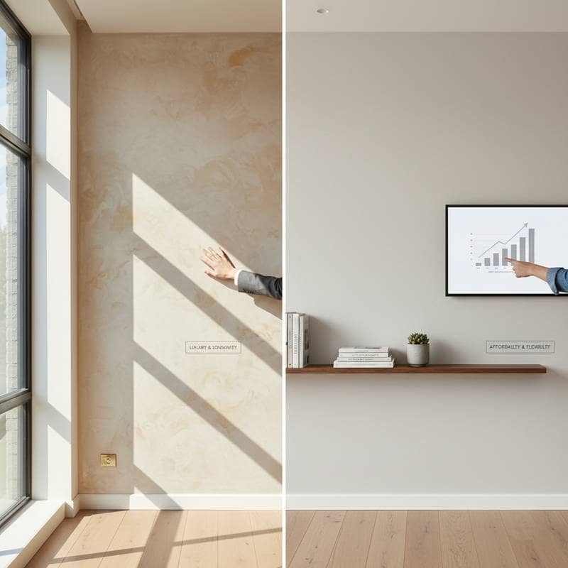 Image for Venetian Plaster vs Level 5: Real ROI Numbers