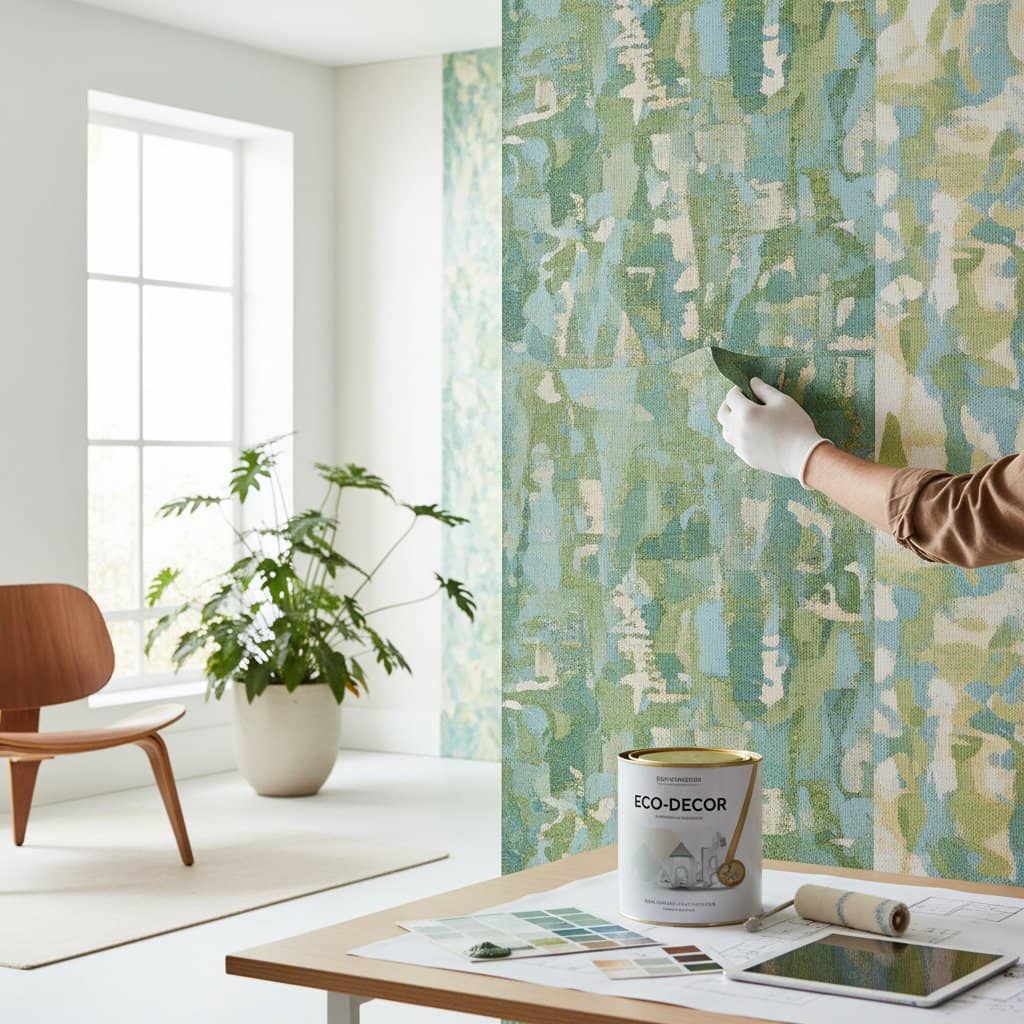 Image for Why Wallpaper-Paint Hybrids Rule 2025 Trends