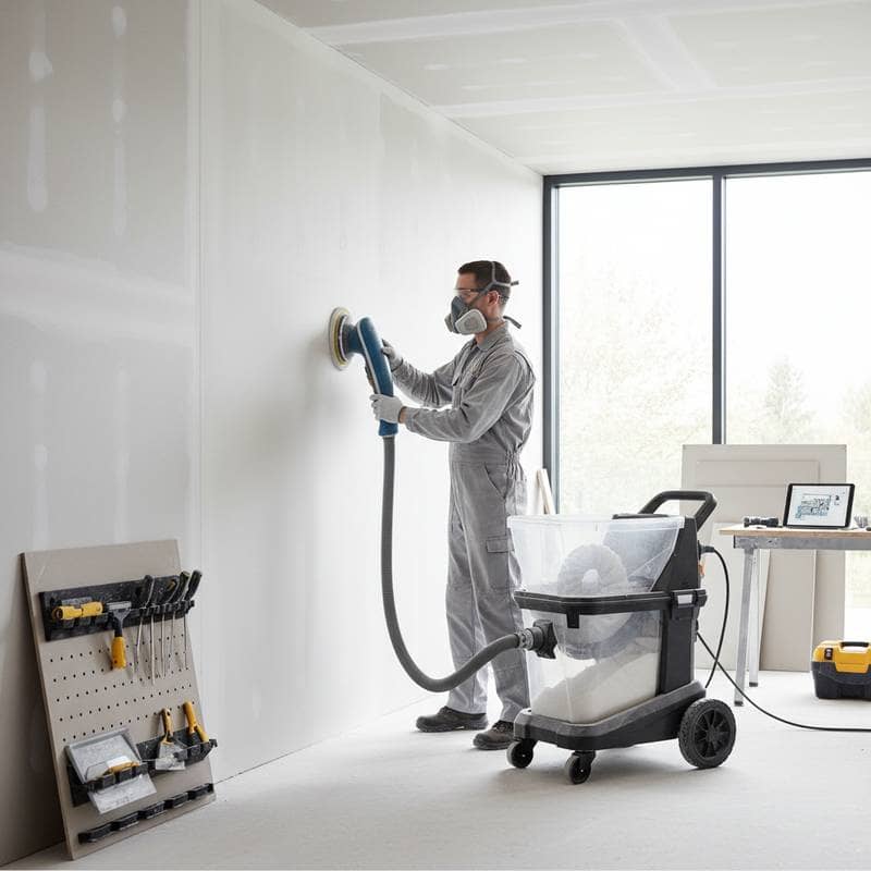 Image for Worth It? The $800 Dust-Free Drywall Sanding System