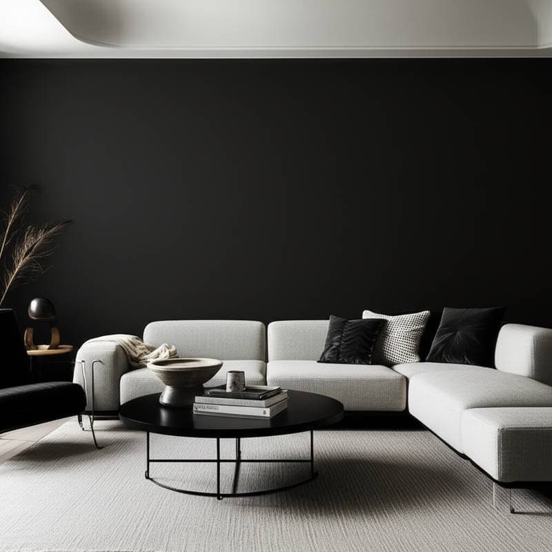 Image for Why Matte Black Tops 2025 Accent Wall Trends