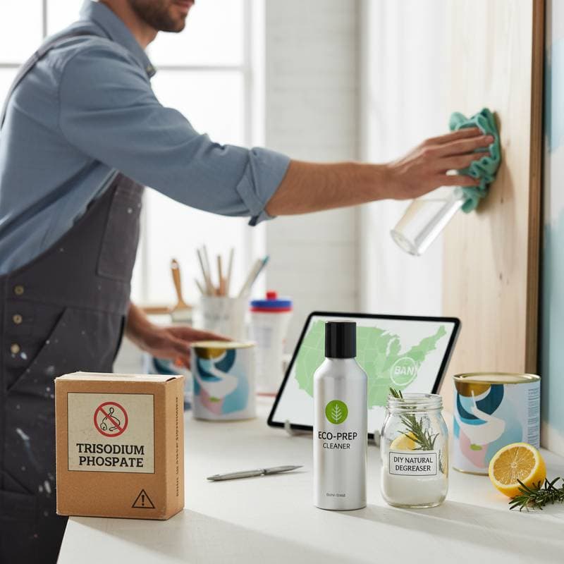 Image for Why 12 States Banned TSP for Painting Prep Cleaning