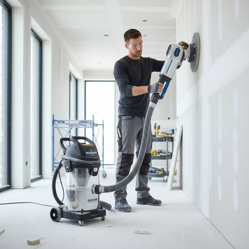 Image for The $800 Dustless Sander That Ends Drywall Mess Forever