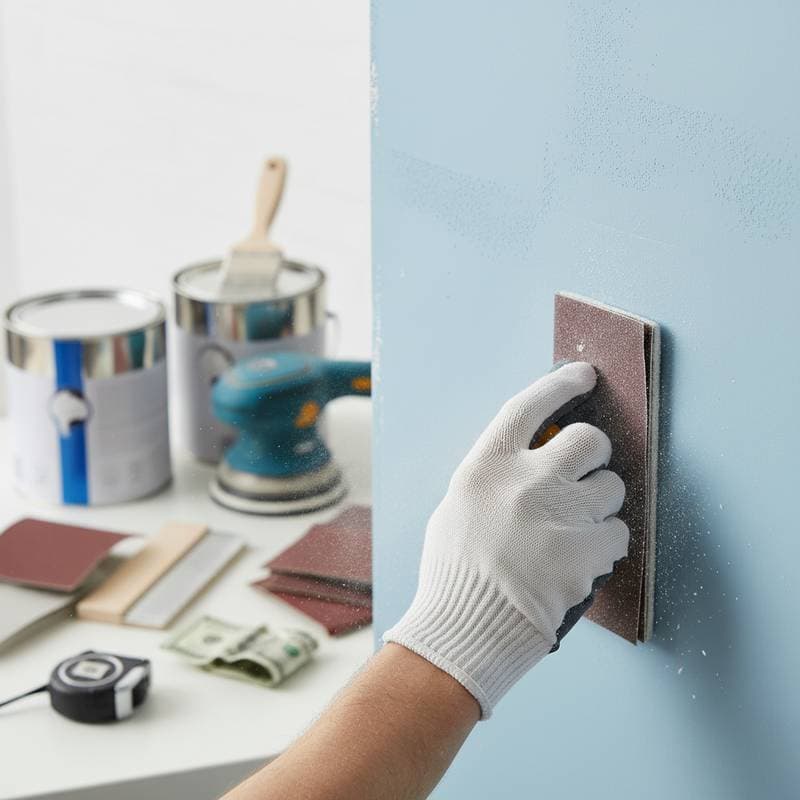 Image for Why Skipping Sanding Between Coats Costs DIY Painters $800