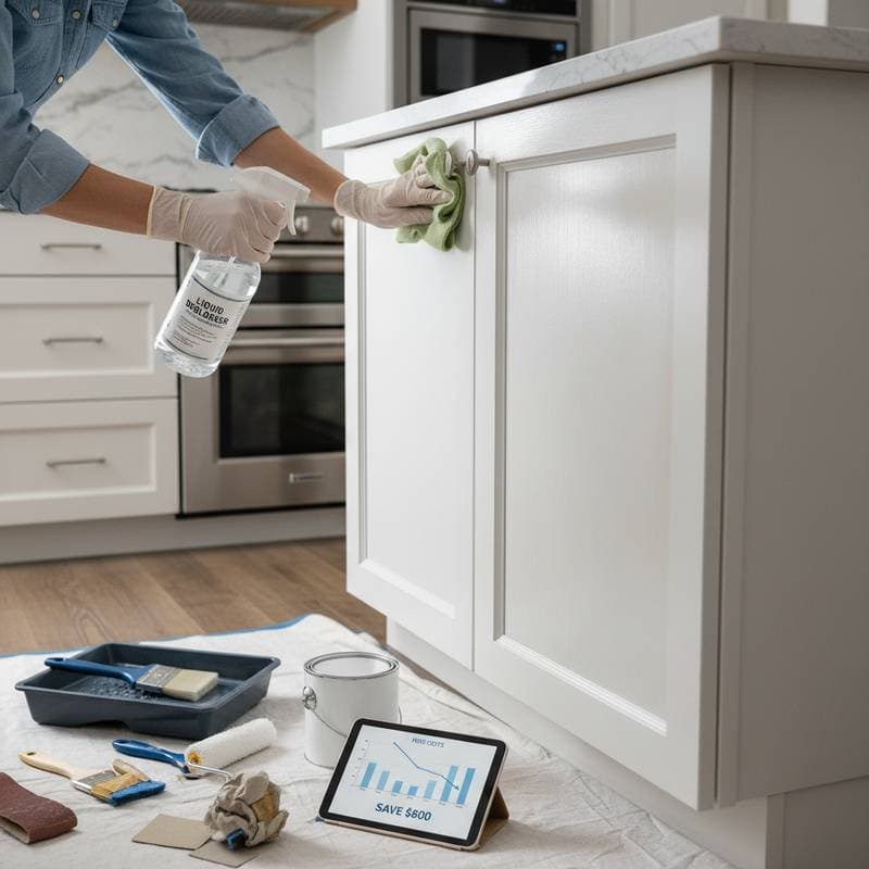 Image for Deglosser Cuts Cabinet Prep Costs by $800