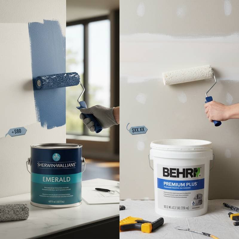 Image for Why Sherwin-Williams Costs $80 More Than Behr in 2025