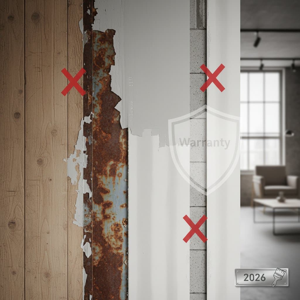 Image for Why Paint Warranties Exclude Bare Wood and Metal