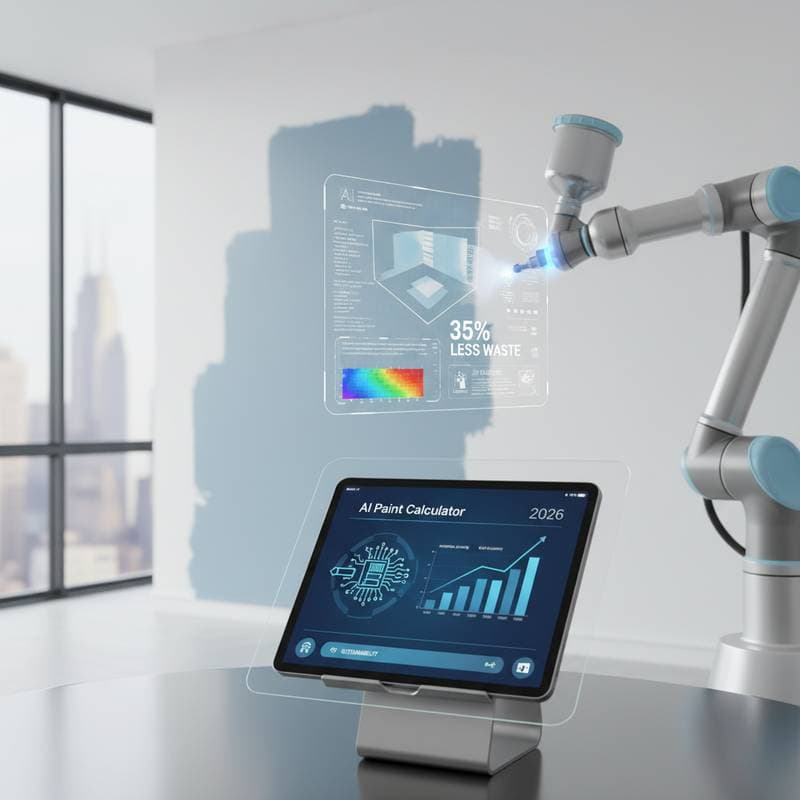 Image for AI Cuts Paint Waste by 35% in 2026