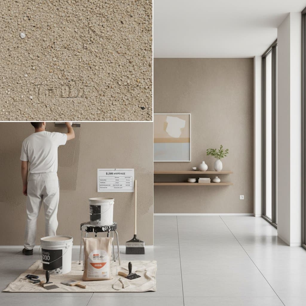 Image for Sand Finish Costs $1,800 to Replace Flat Walls