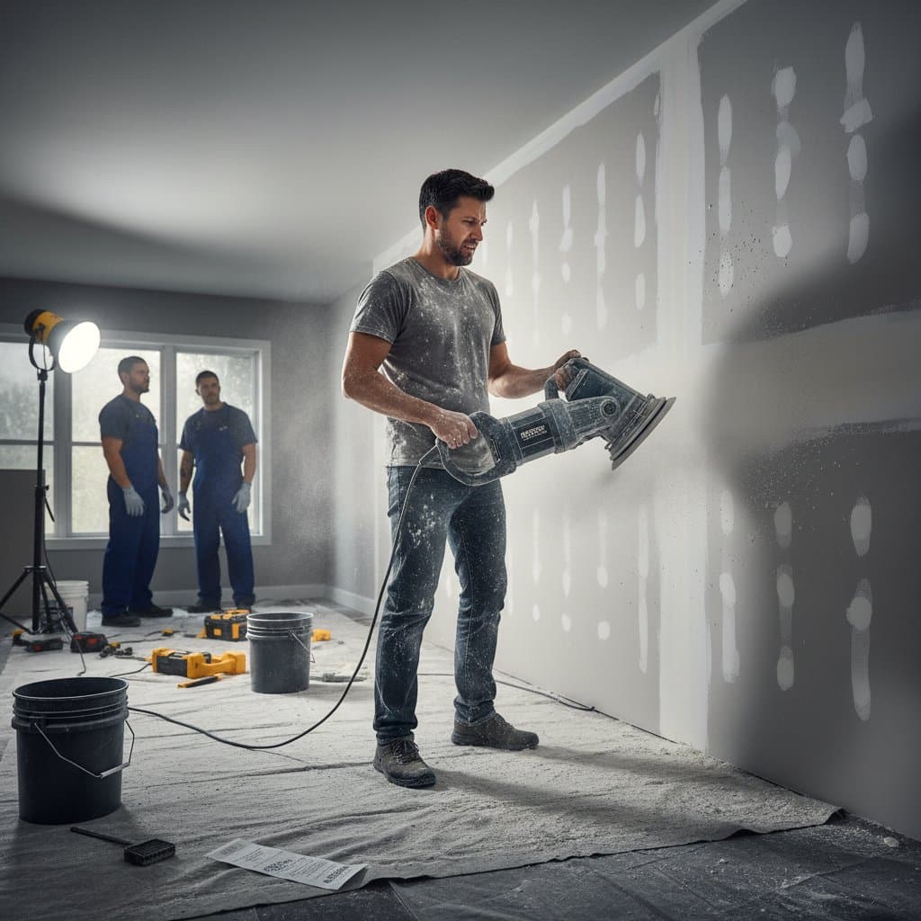 Image for The $800 Drywall Sanding Trap DIYers Fall Into