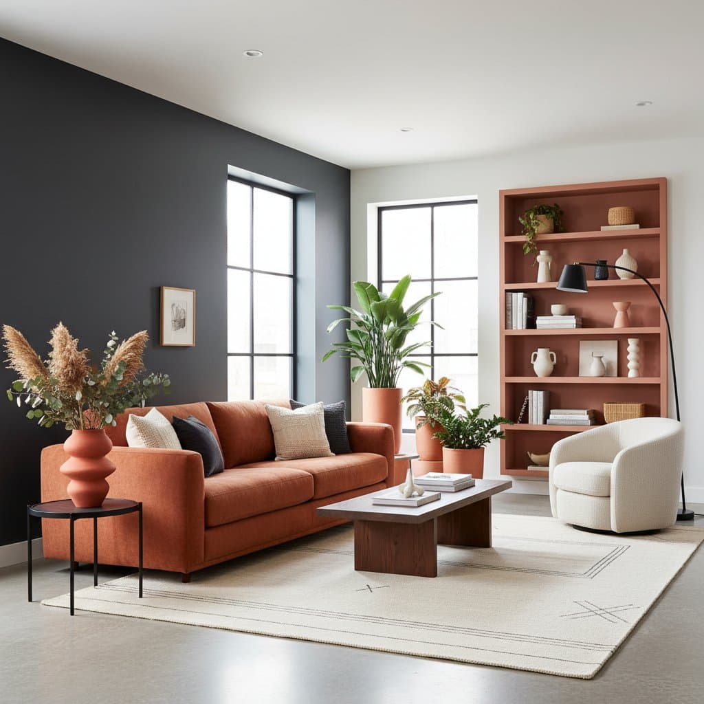 Image for Why Charcoal and Terracotta Rule 2026 Interiors