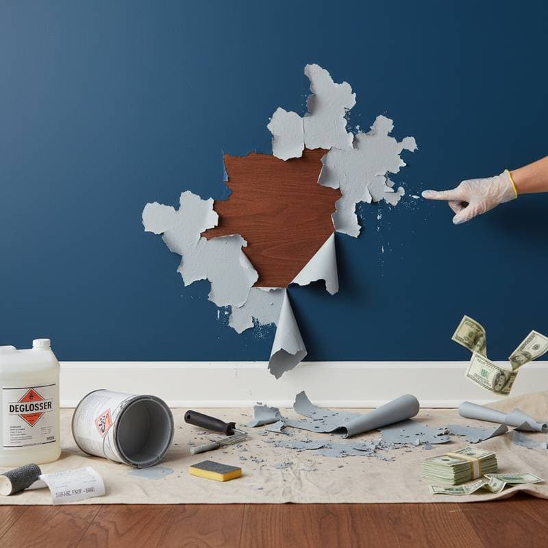 Image for The $800 Paint Fail: Skip Deglossing at Your Peril