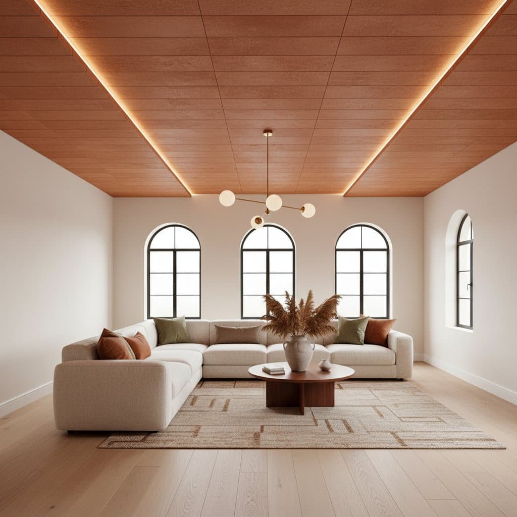 Image for Terracotta Ceilings Transform Rooms Into Warm Retreats