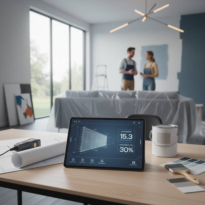 Image for Smart Calculators Slash Paint Waste 30% by 2026