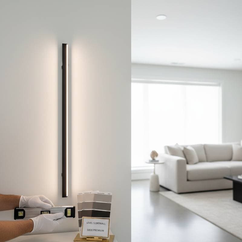 Featured image for Level 5 Drywall: When Perfection Costs $800