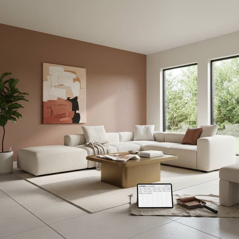 Featured image for Mocha Mousse Painting Costs $2.50-$7.50 Per Square Foot