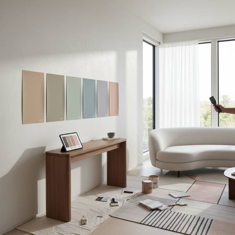 Featured image for Why Smart Homeowners Test 5 Paint Samples in 2026