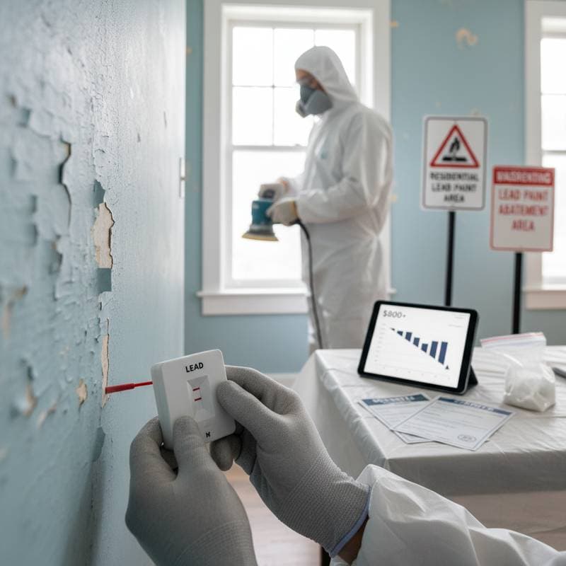 Image for Lead Testing Before Sanding Saves You $800 or More