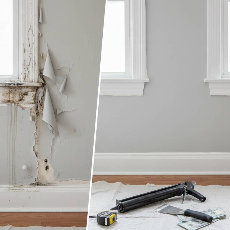 Image for Why Skipping Caulk Costs $800 in Paint Repairs