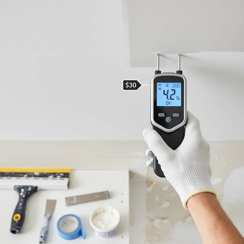 Featured image for Why a $30 Moisture Meter Prevents Paint Failures