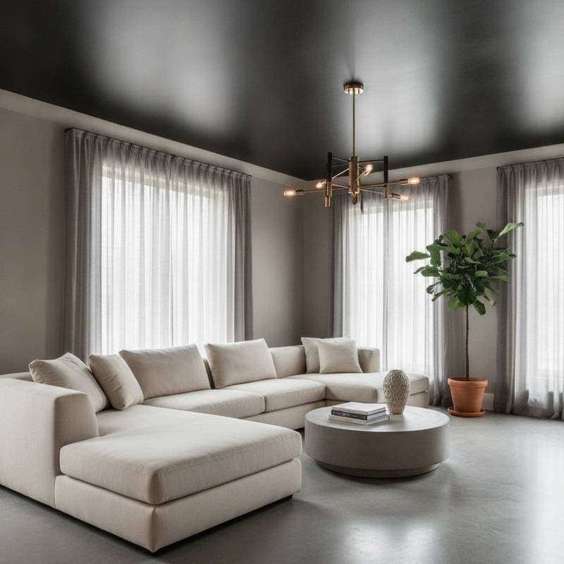 Image for Matte Black Ceilings Cost $2-$6 Per Square Foot