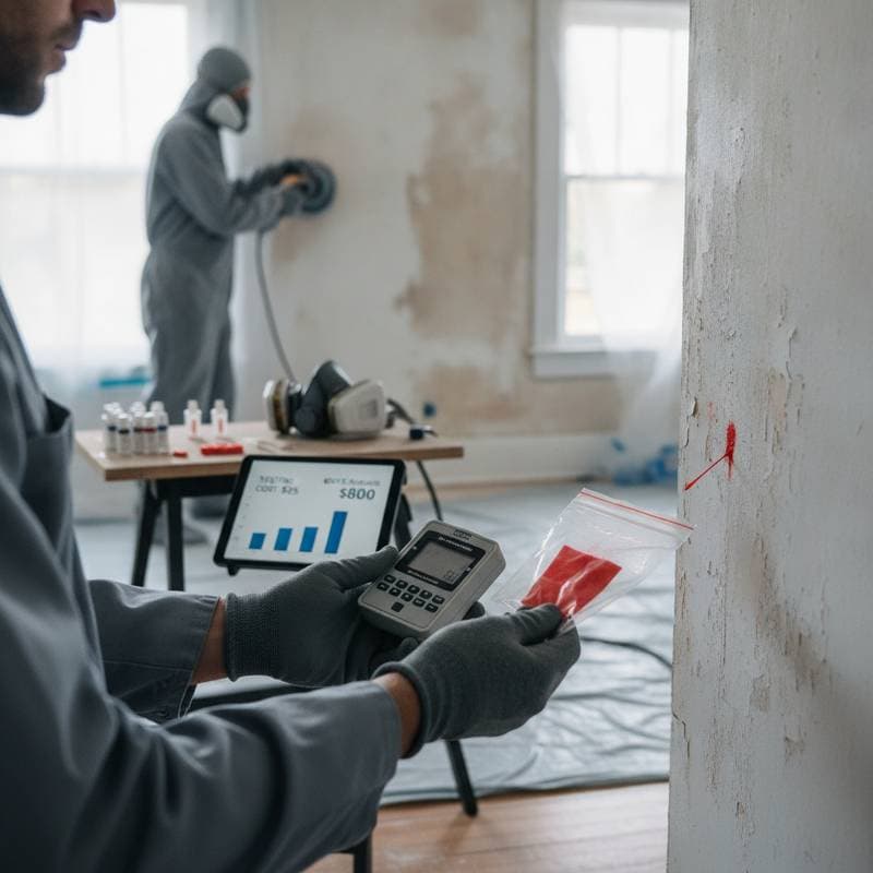 Featured image for Why Lead Testing Saves $800 in Cleanup Costs