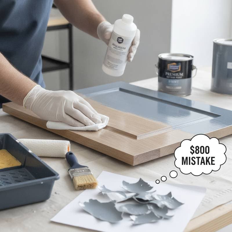 Featured image for The $800 Mistake: Skipping Deglossers Before Repainting