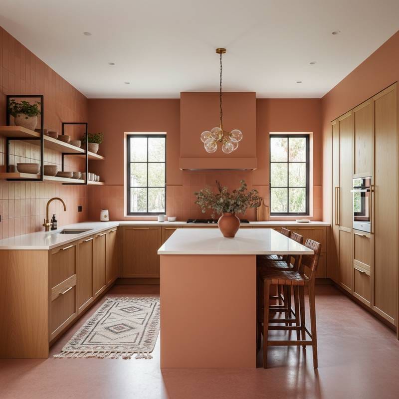 Image for Why Terracotta Kitchens Are Replacing All-White in 2025