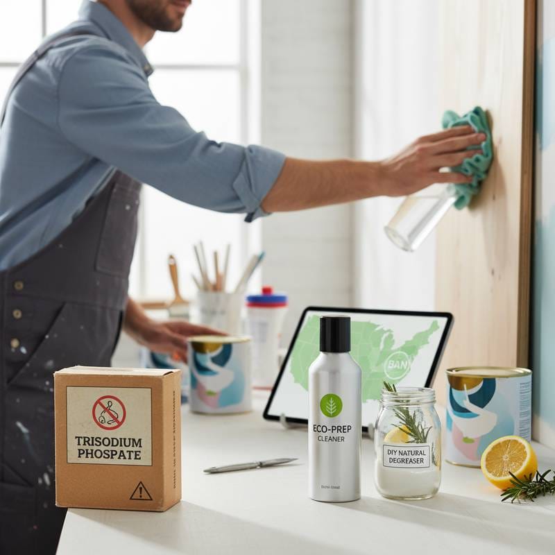 Image for Why 12 States Banned TSP for Painting Prep Cleaning