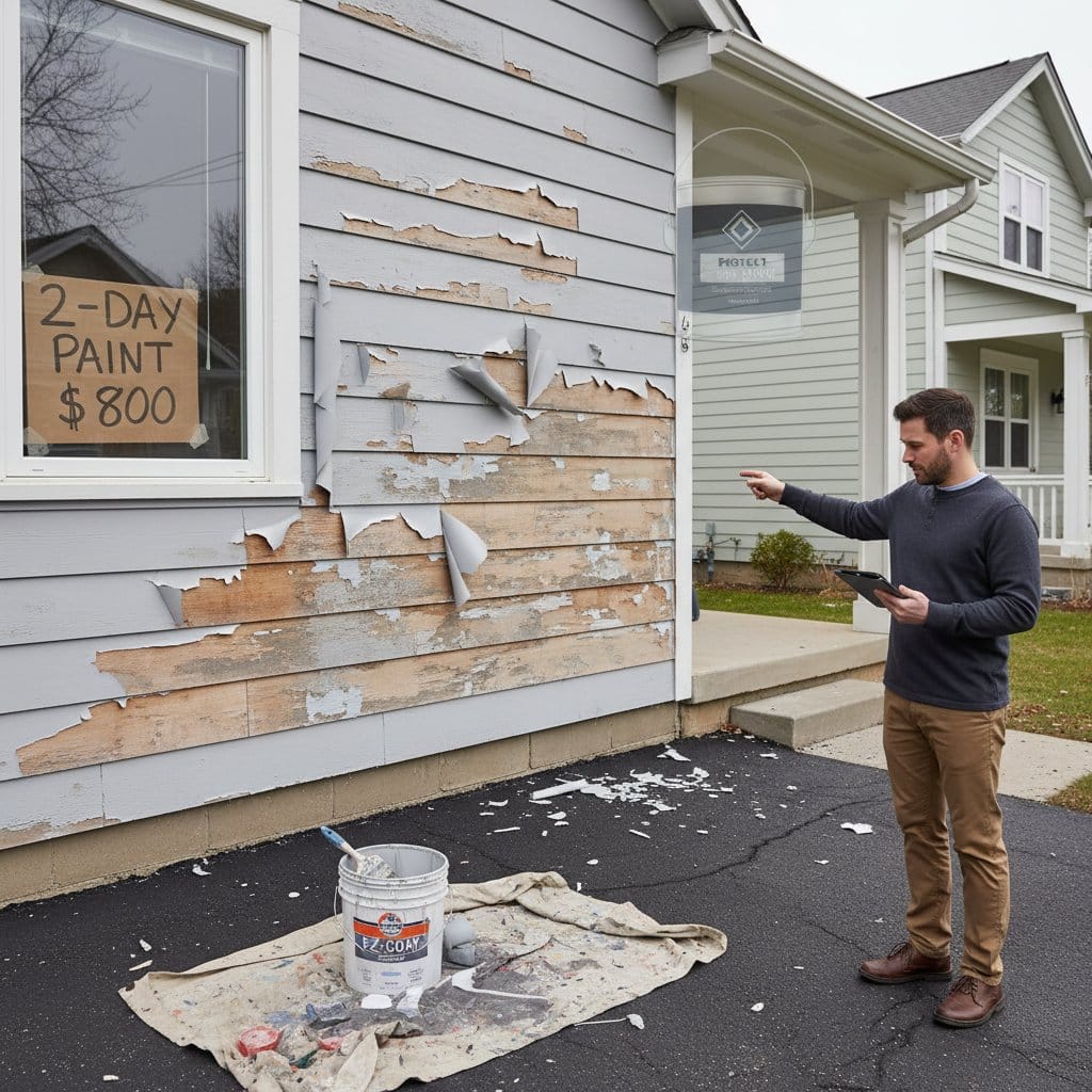 Image for Why $800 Exterior Paint Jobs Fail Within Months