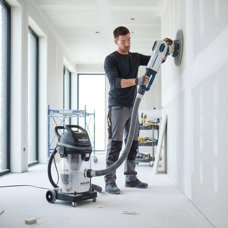 Image for The $800 Dustless Sander That Ends Drywall Mess Forever