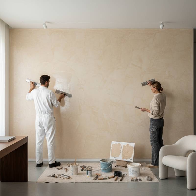 Featured image for Save Thousands on Venetian Plaster: DIY vs Pro