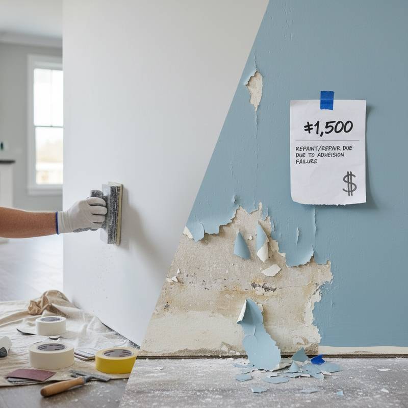 Featured image for Why Skipping Sanding Adds $1,500 to Your Repaint Bill