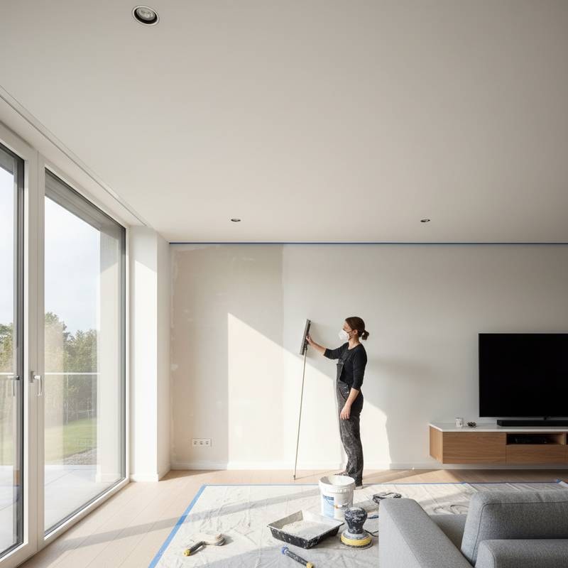 Featured image for The $800 Skim Coat That Ditches Textured Ceilings