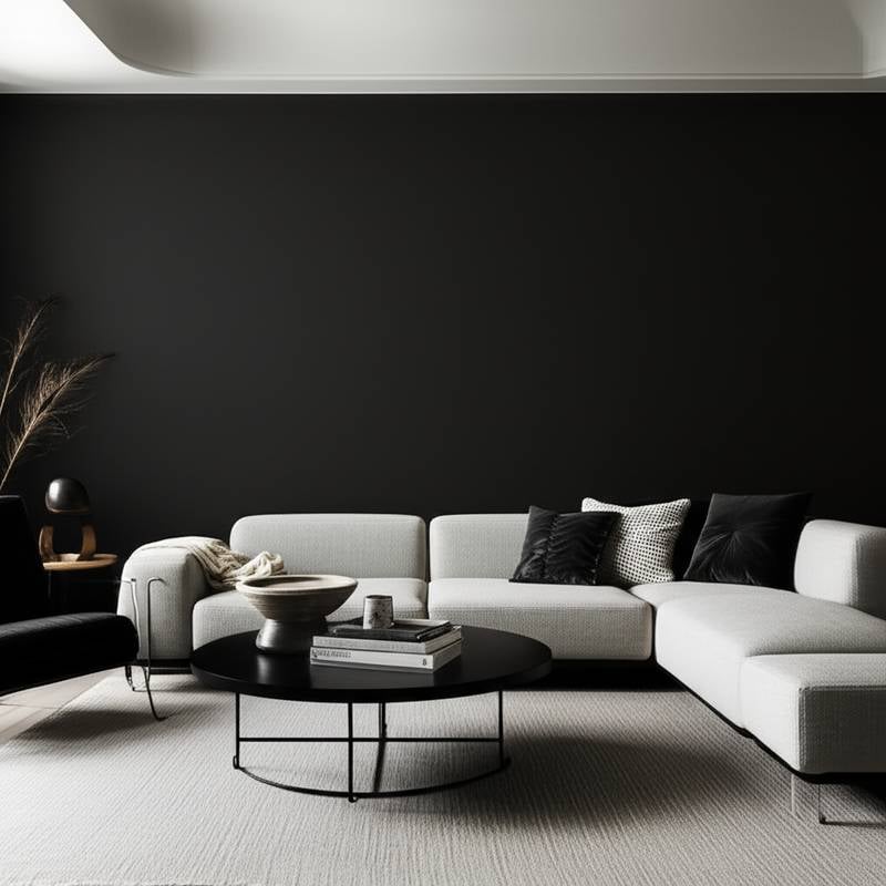 Featured image for Why Matte Black Tops 2025 Accent Wall Trends