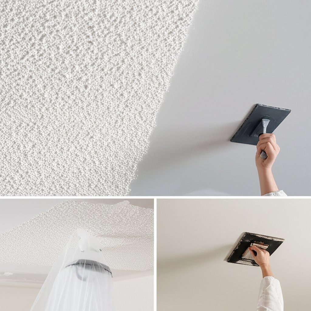 Featured image for Why Popcorn Ceiling Removal Costs $800 Per Room