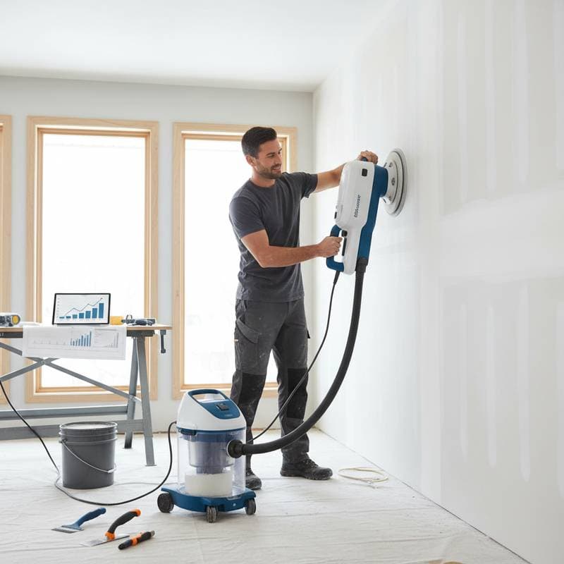 Image for The $800 Dustless Sander Everyone Swears By for Drywall