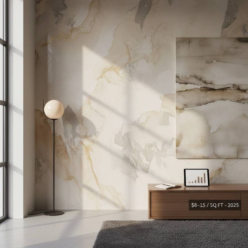 Image for Venetian Plaster Costs $8-15 Per Square Foot in 2025