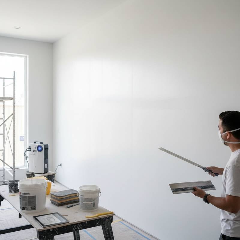 Featured image for Why Level 5 Drywall Finish Costs Triple the Price