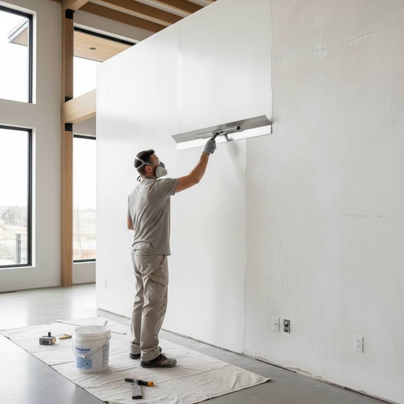 Featured image for The $800 Skim Coat Beating Full Drywall Replacement