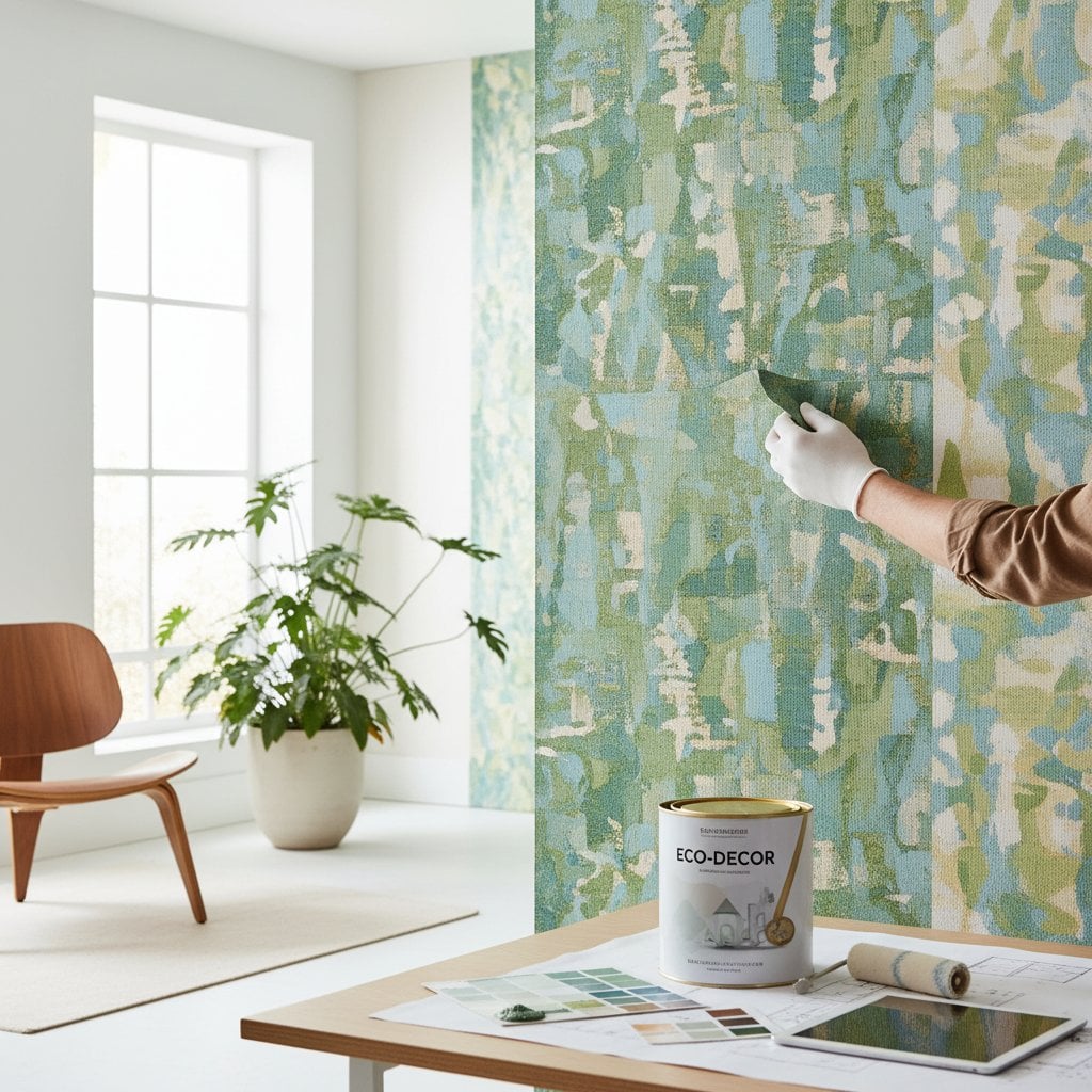 Featured image for Why Wallpaper-Paint Hybrids Rule 2025 Trends