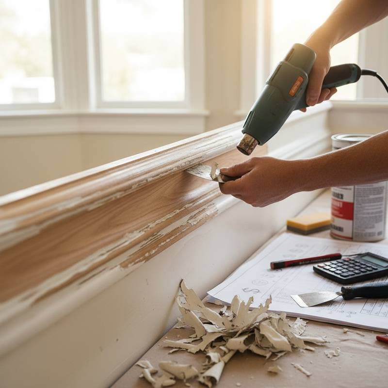 Image for Why Paint Stripping Saves $800 on Trim Work