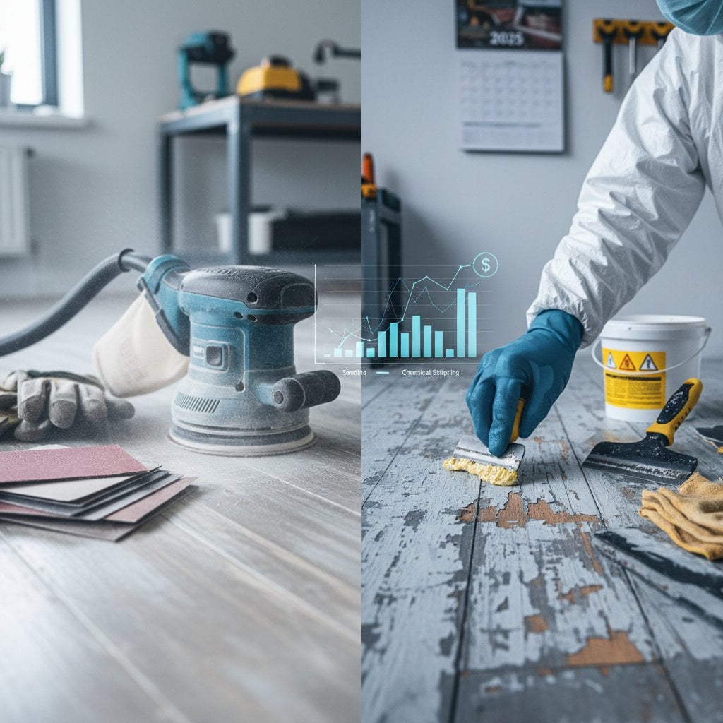 Featured image for Sanding vs Chemical Stripping: Which Saves Money in 2025?