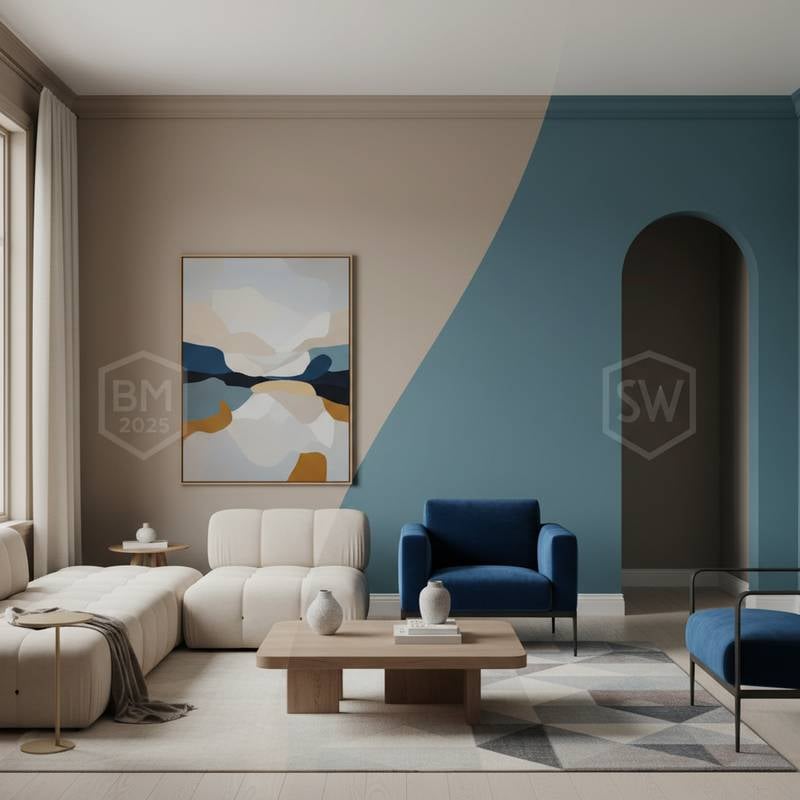 Featured image for Why Benjamin Moore's 2025 Color Beats Sherwin-Williams