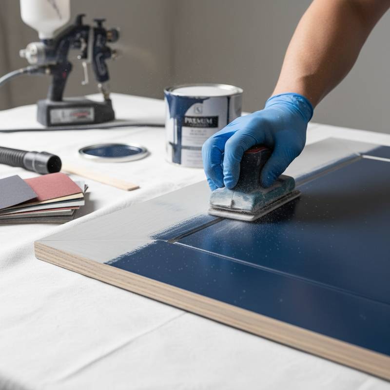 Featured image for Why Sanding Between Coats Prevents $800 Paint Failures