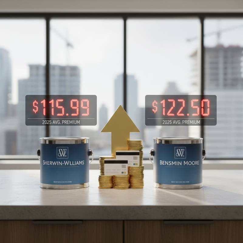 Image for Sherwin-Williams vs Benjamin Moore: 2025 Price Gap