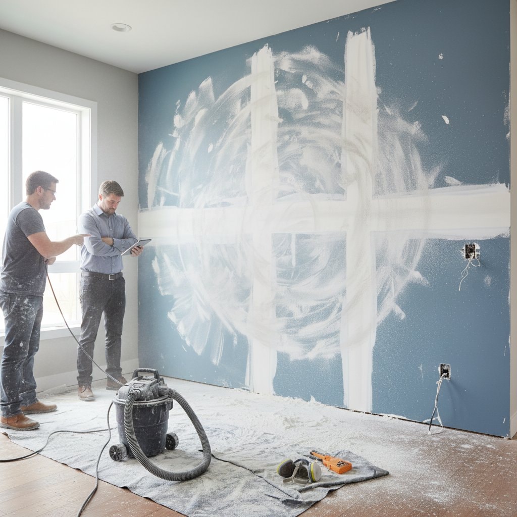 Featured image for The $800 Drywall Sanding Error That Ruins Everything